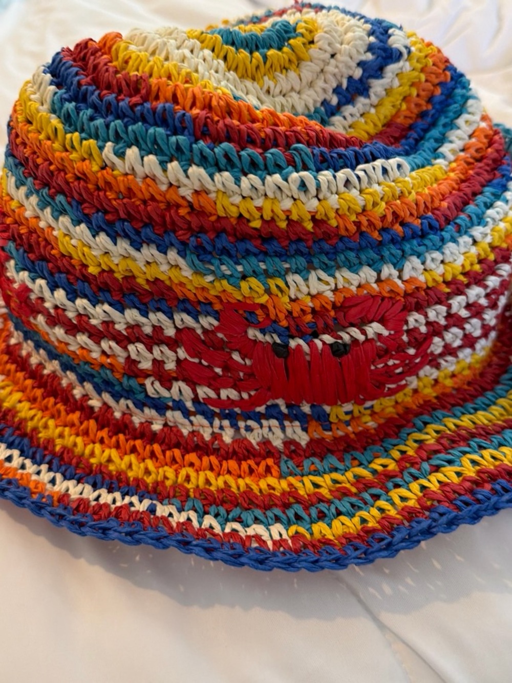 Multicolor Crochet Sun hat